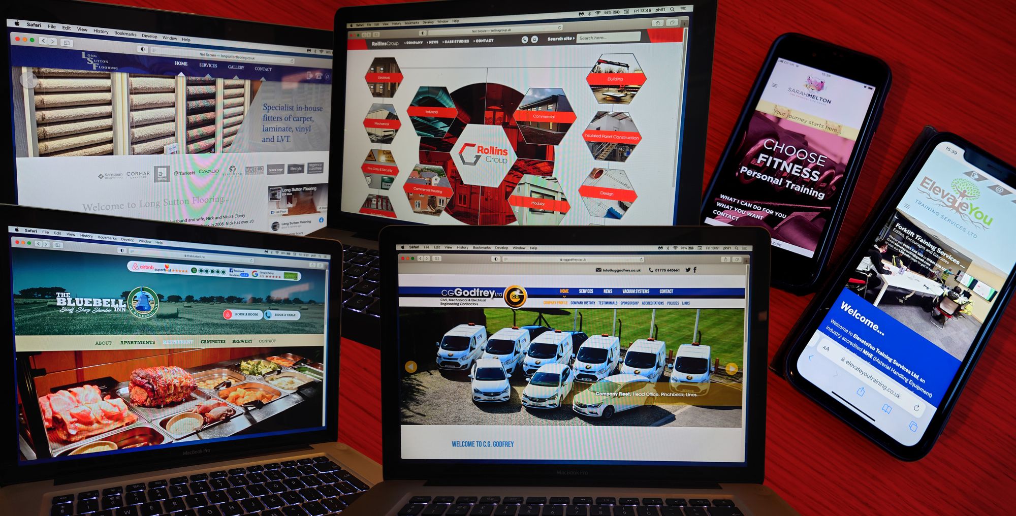 Every website we design and develop is completely bespoke